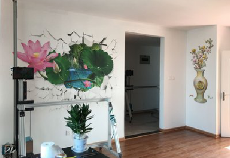 蚌埠墙体彩绘相比墙纸的优势。